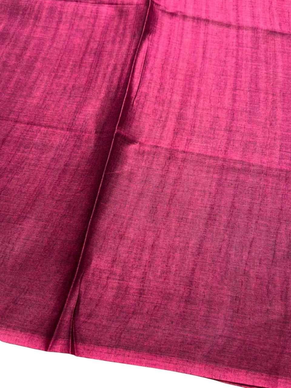 Southloom Muslin Cotton Saree With Floral Prints on the Body and Borders