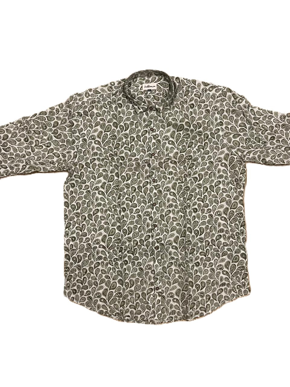 Southloom Jaipur Pure Cotton Block Printed Shirt for Men in Full Sleeve
