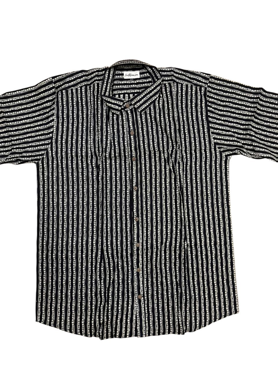 Southloom Jaipur Pure Cotton Block Printed Shirt for Men in Full Sleeve