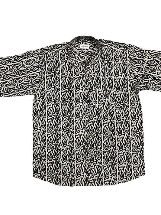 Southloom Jaipur Pure Cotton Block Printed Shirt for Men in Full Sleeve