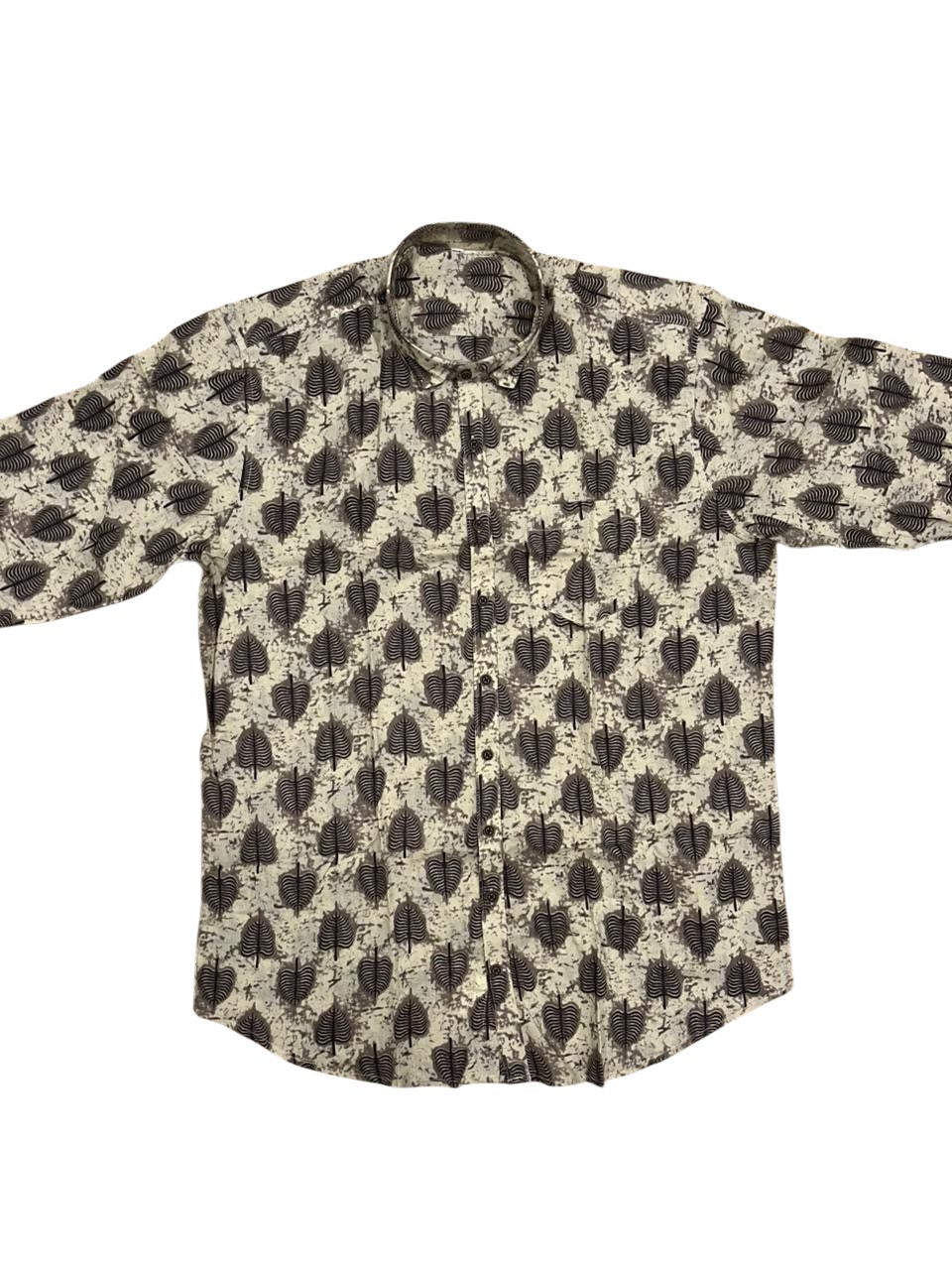 Southloom Jaipur Pure Cotton Block Printed Shirt for Men in Full Sleeve