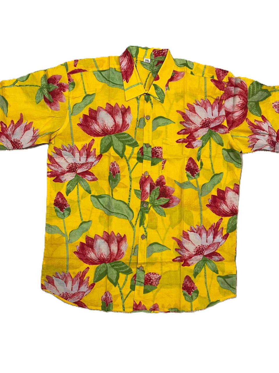 Southloom Jaipur Pure Cotton Block Printed Shirt for Men in Full Sleeve