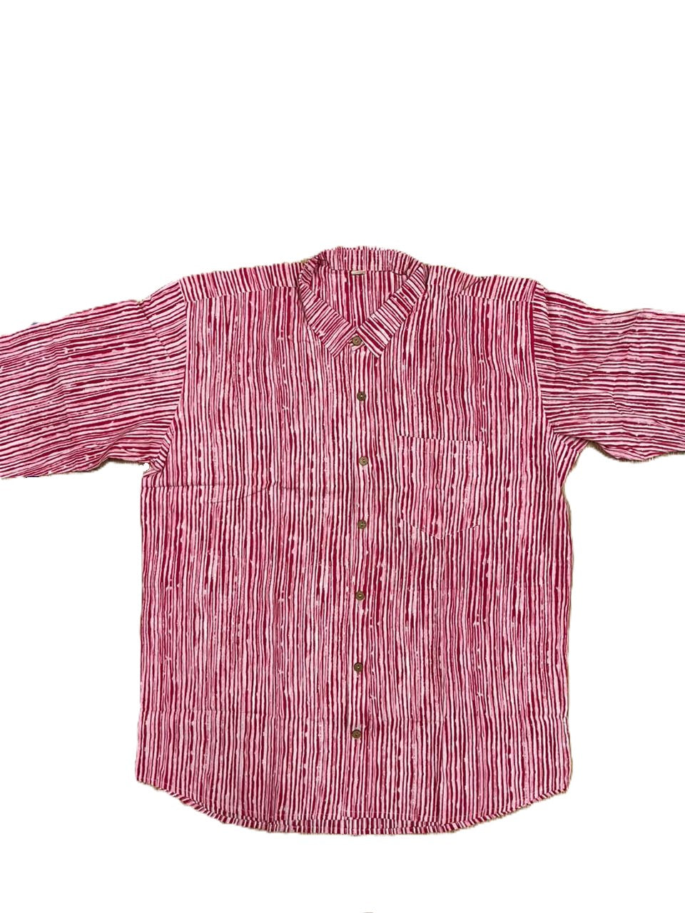 Southloom Jaipur Pure Cotton Block Printed Shirt for Men in Full Sleeve