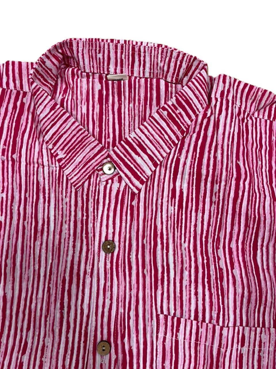Southloom Jaipur Pure Cotton Block Printed Shirt for Men in Full Sleeve