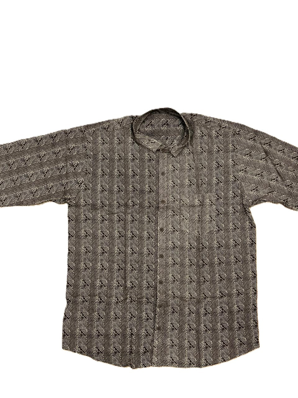 Southloom Jaipur Pure Cotton Block Printed Shirt for Men in Full Sleeve