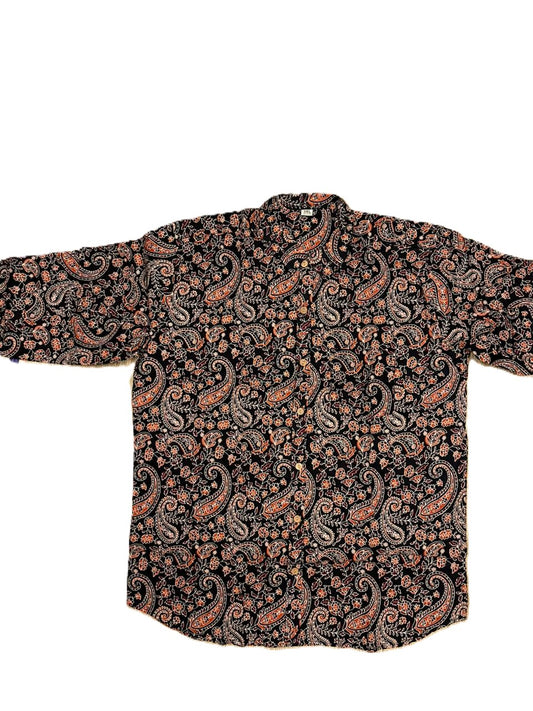 Southloom Jaipur Pure Cotton Block Printed Shirt for Men in Full Sleeve