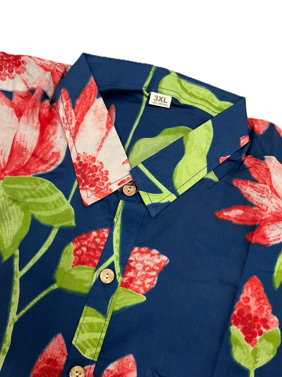 Southloom Jaipur Pure Cotton Block Printed Shirt for Men in Full Sleeve