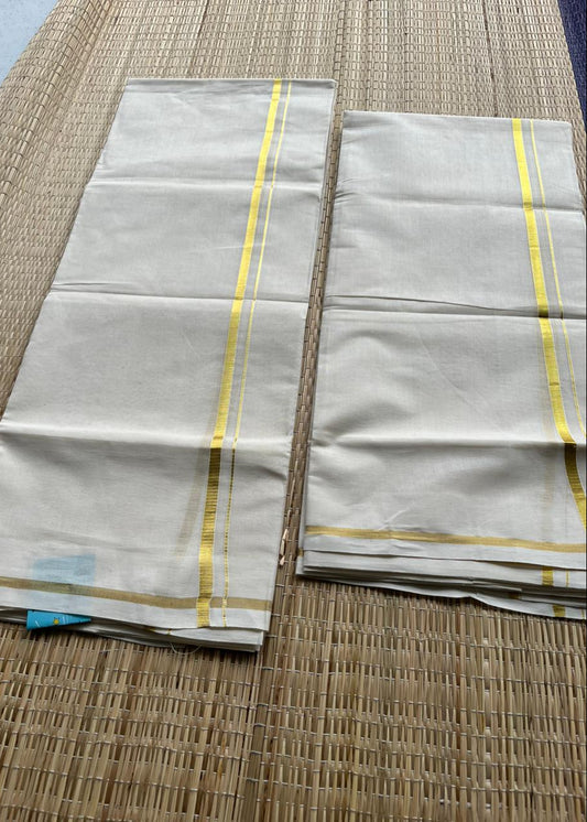 Kerala Cotton Set Mundu SL393