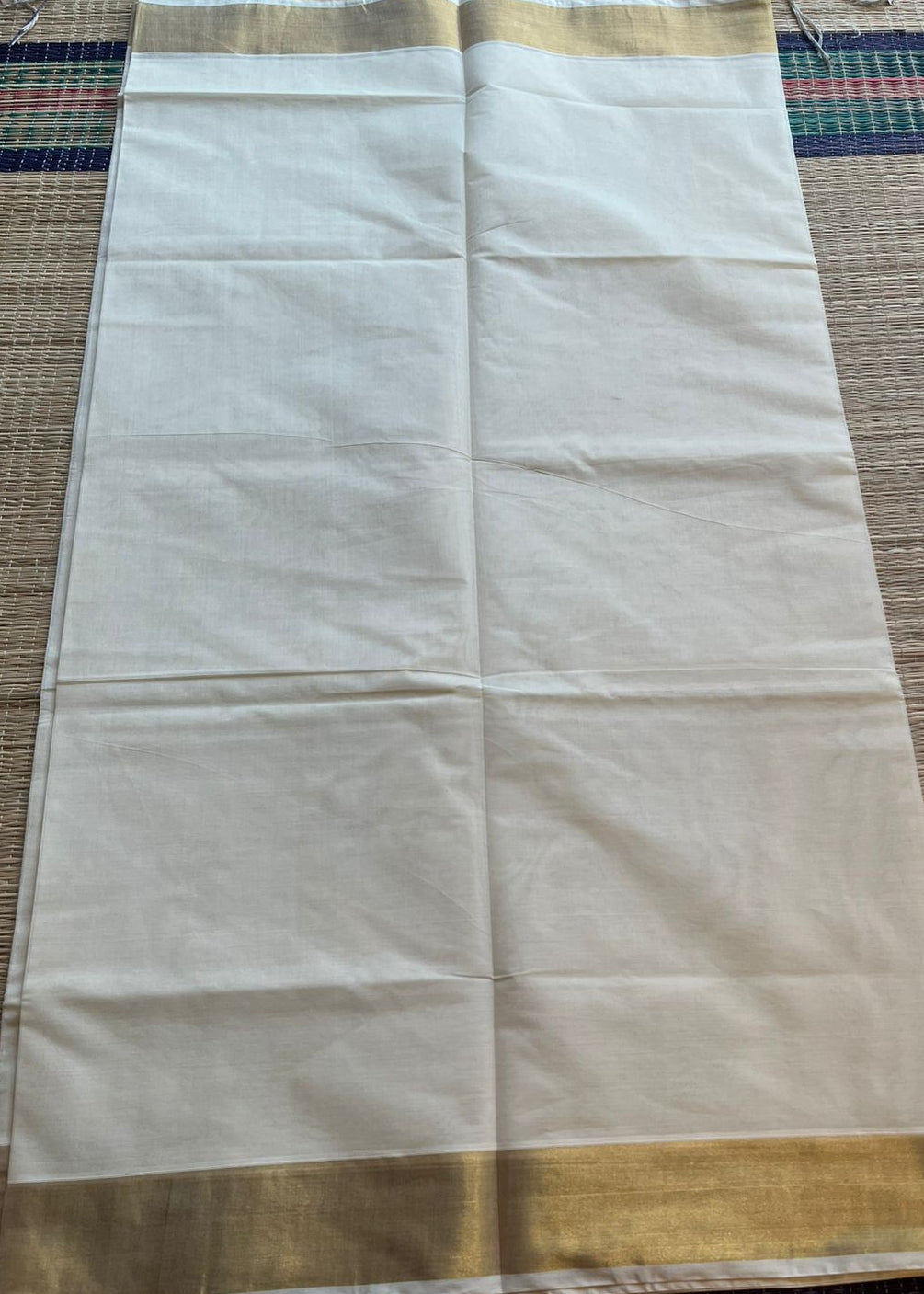 Southloom Kerala Cotton Saree (Rani Pink) SL452