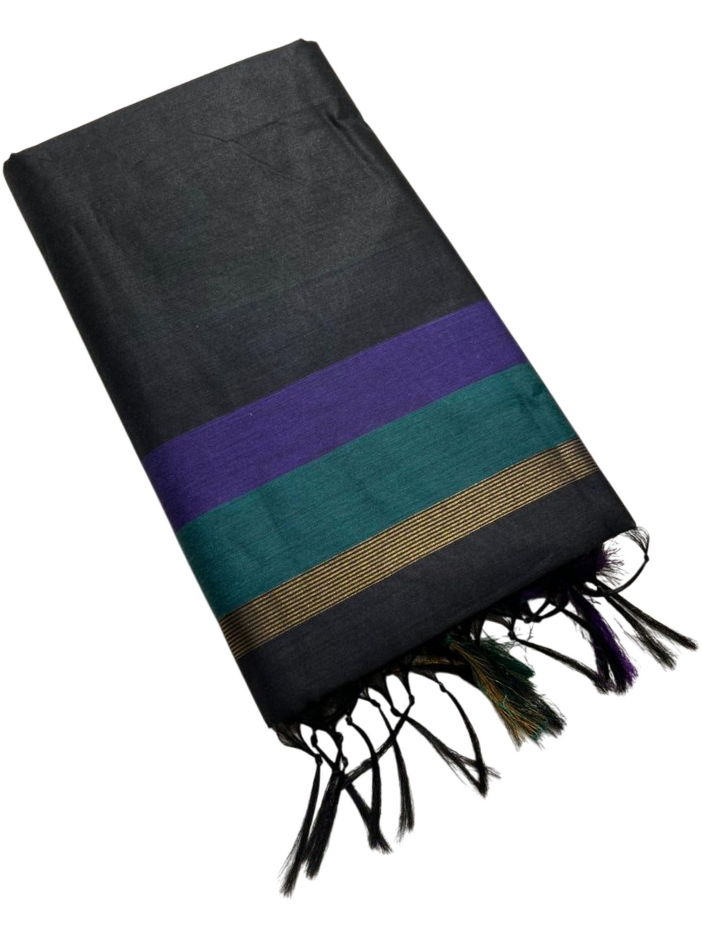 Southloom Maheshwari Cotton Saree With Temple Design on the Body and Borders SL471