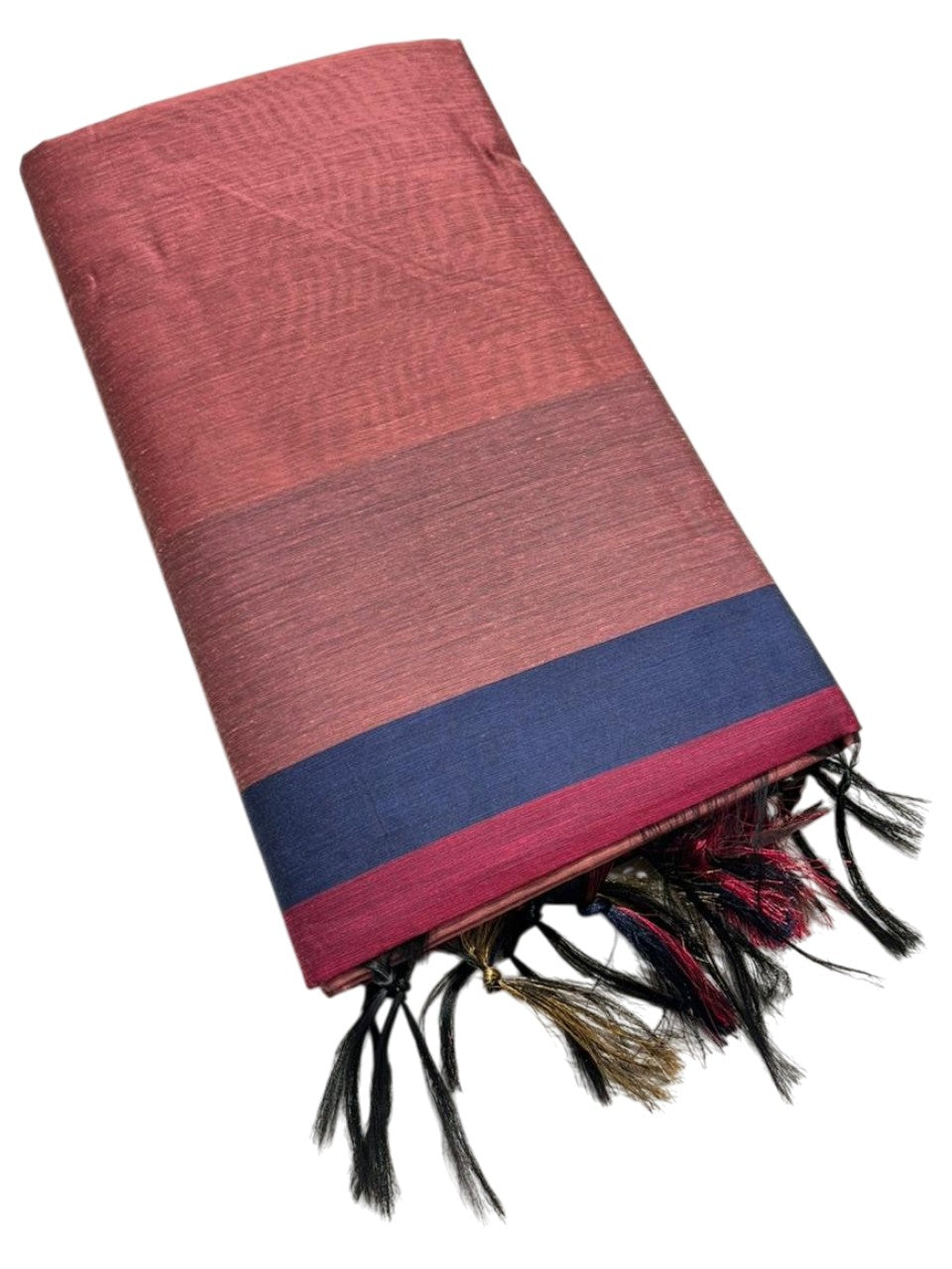 Southloom Maheshwari Cotton Saree With Temple Design on the Body and Borders SL471