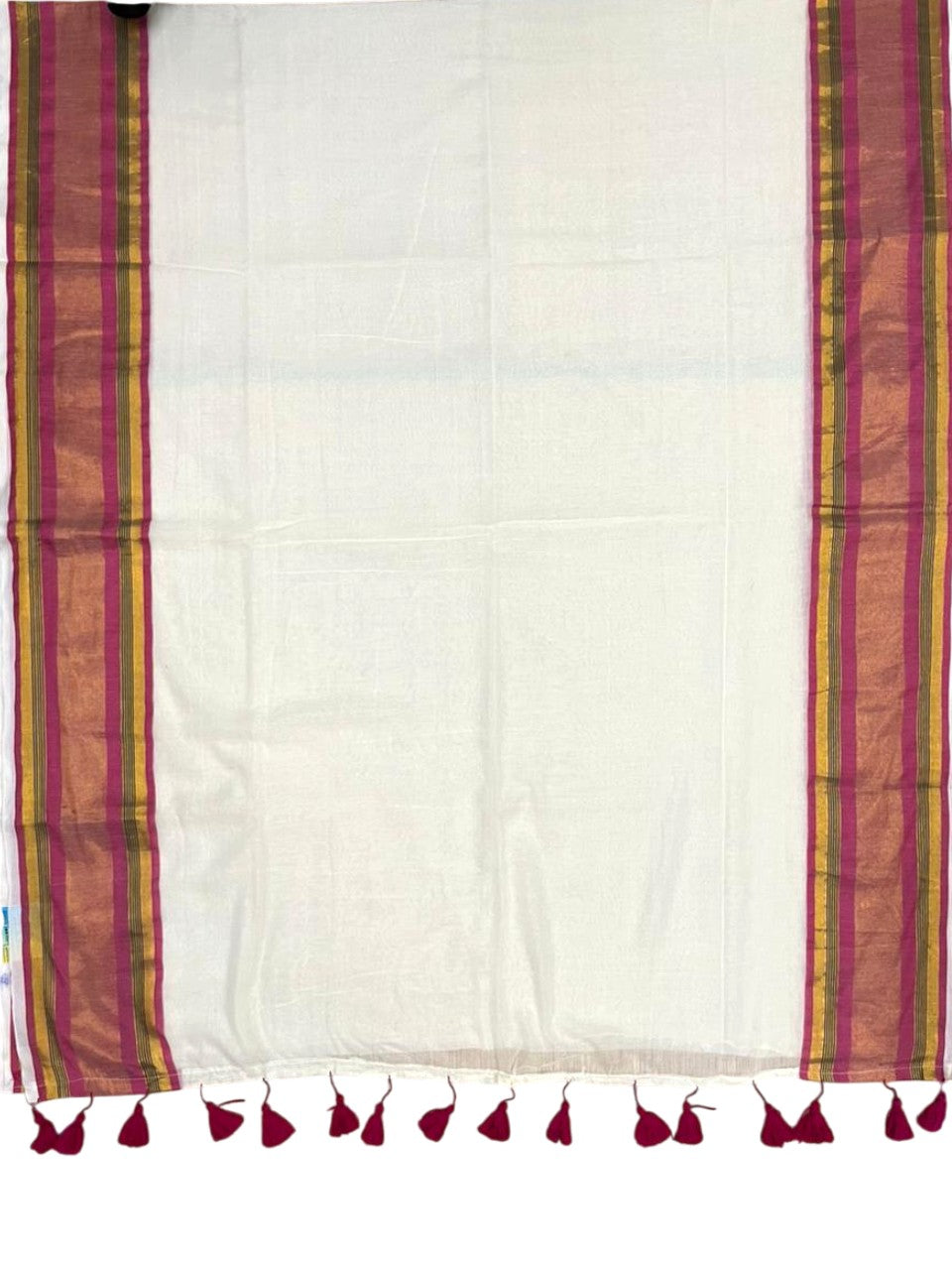 Southloom Mul Cotton 120 x 120 Soft Fabric Saree Multicolour SL215