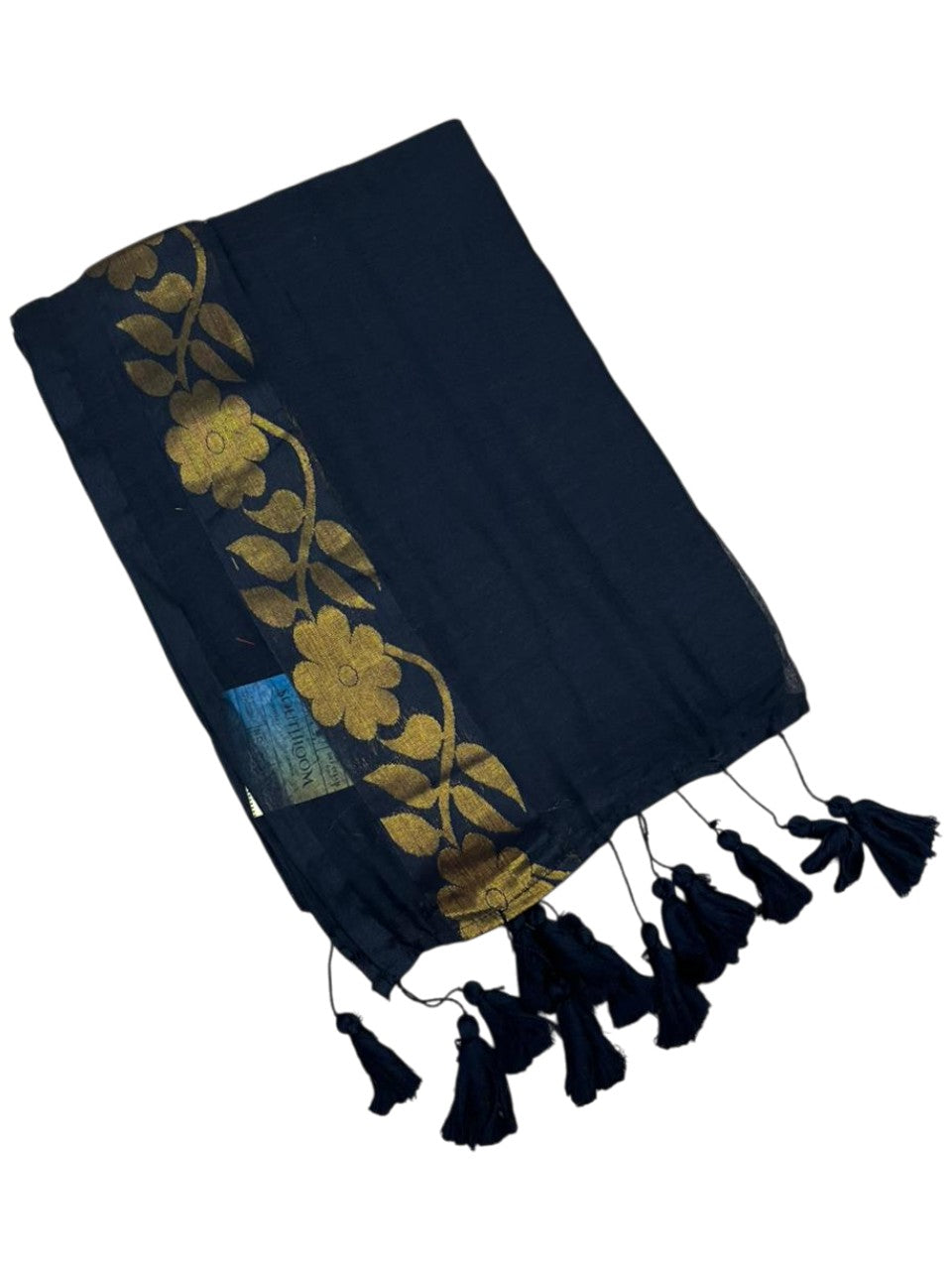 Southloom Mul Cotton 120 x 120 Soft Fabric Saree Multicolour SL215