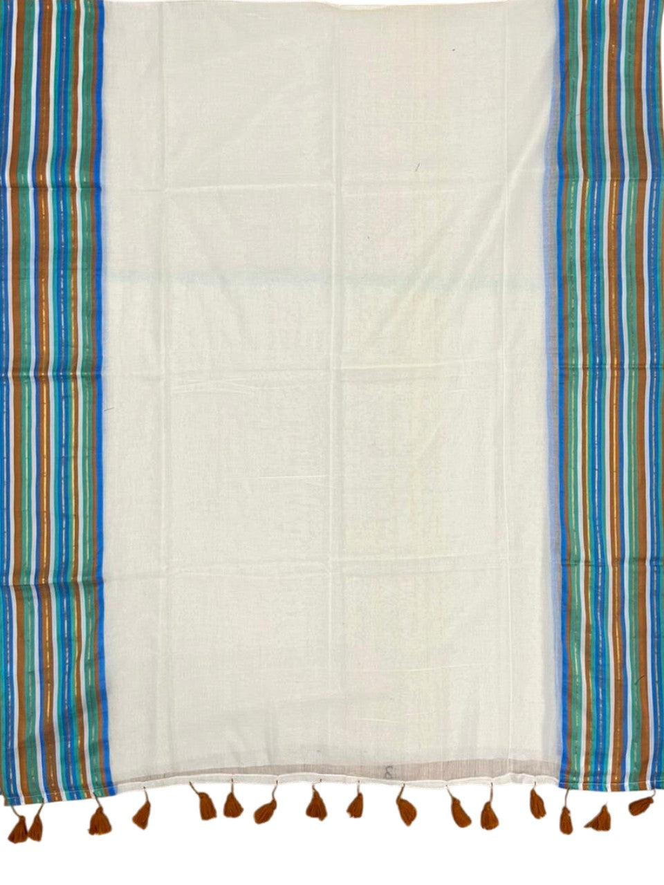 Southloom Mul Cotton 120 x 120 Soft Fabric Saree Multicolour SL215