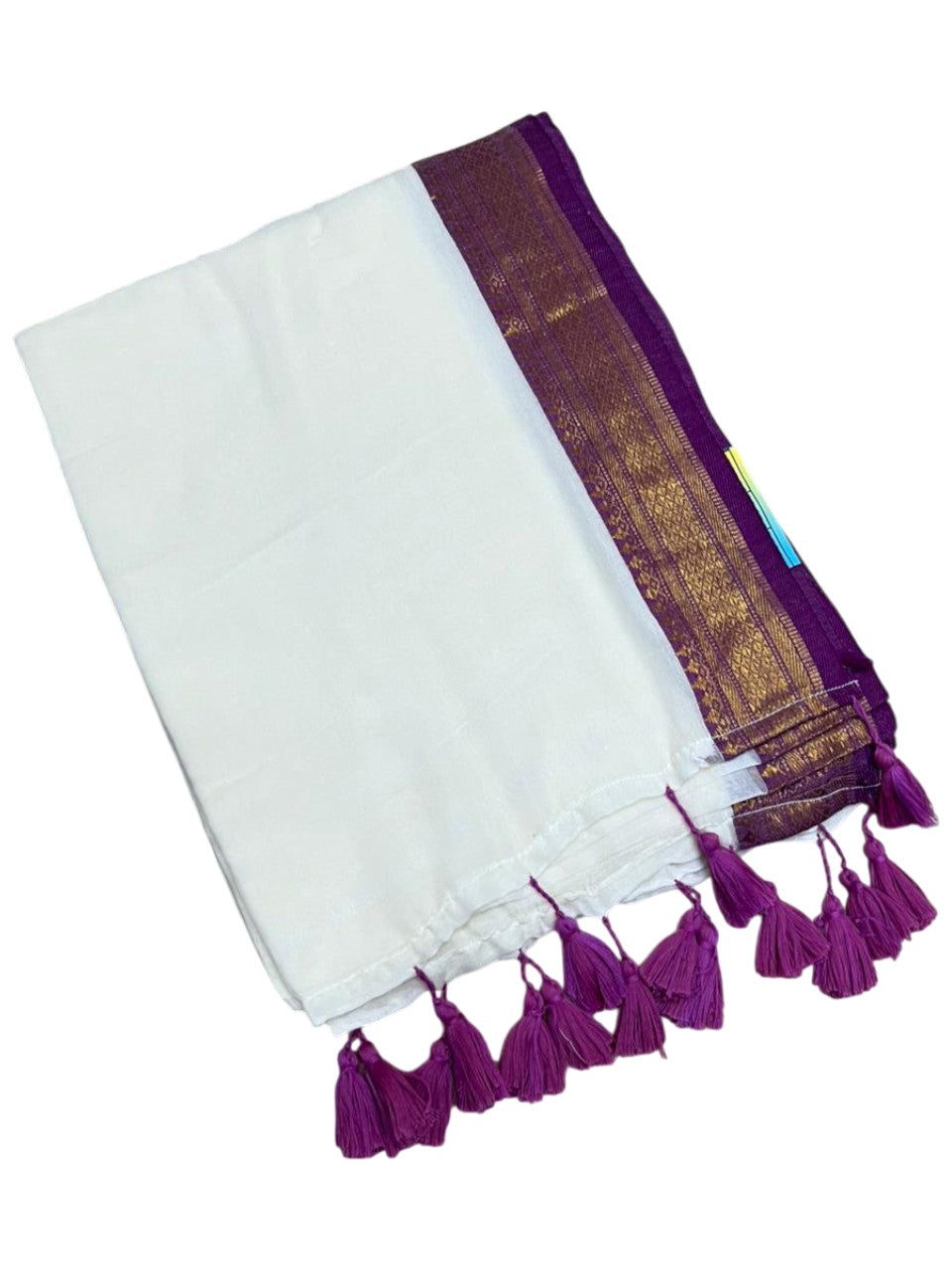 Southloom Mul Cotton 120 x 120 Soft Fabric Saree  SL215