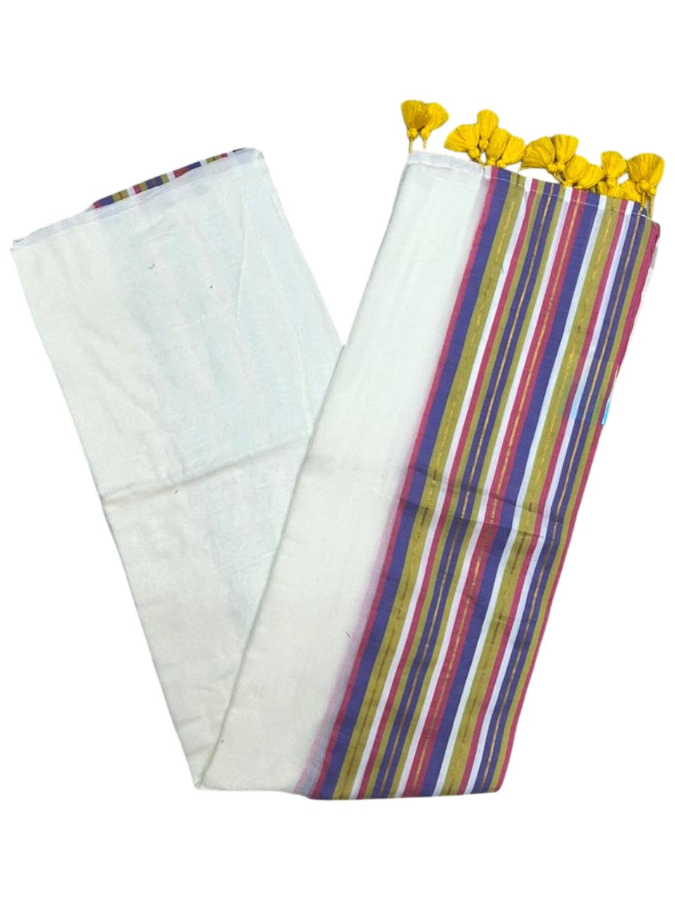 Southloom Mul Cotton 120 x 120 Soft Fabric Saree SL215