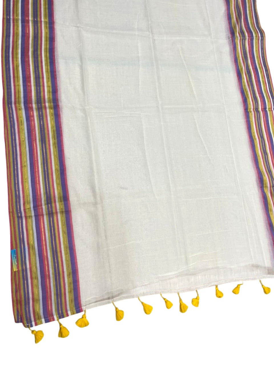 Southloom Mul Cotton 120 x 120 Soft Fabric Saree SL215
