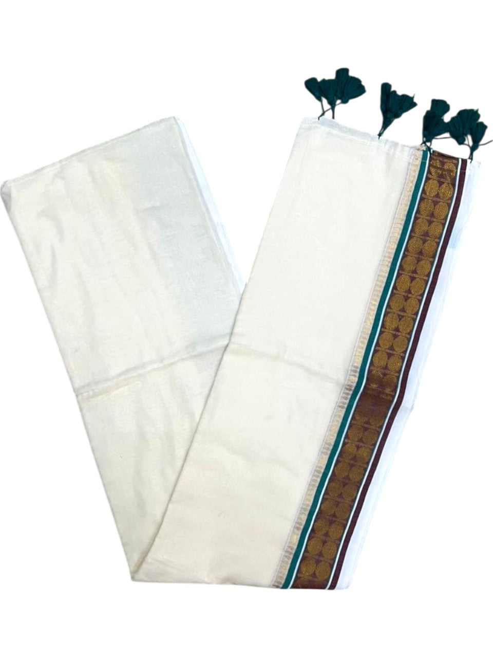 Southloom Mul Cotton 120 x 120 Soft Fabric Saree SL215