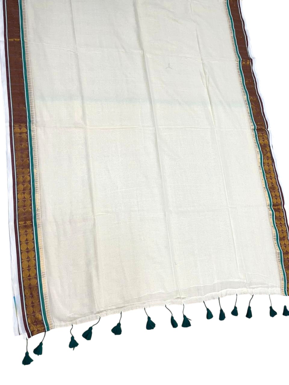 Southloom Mul Cotton 120 x 120 Soft Fabric Saree SL215