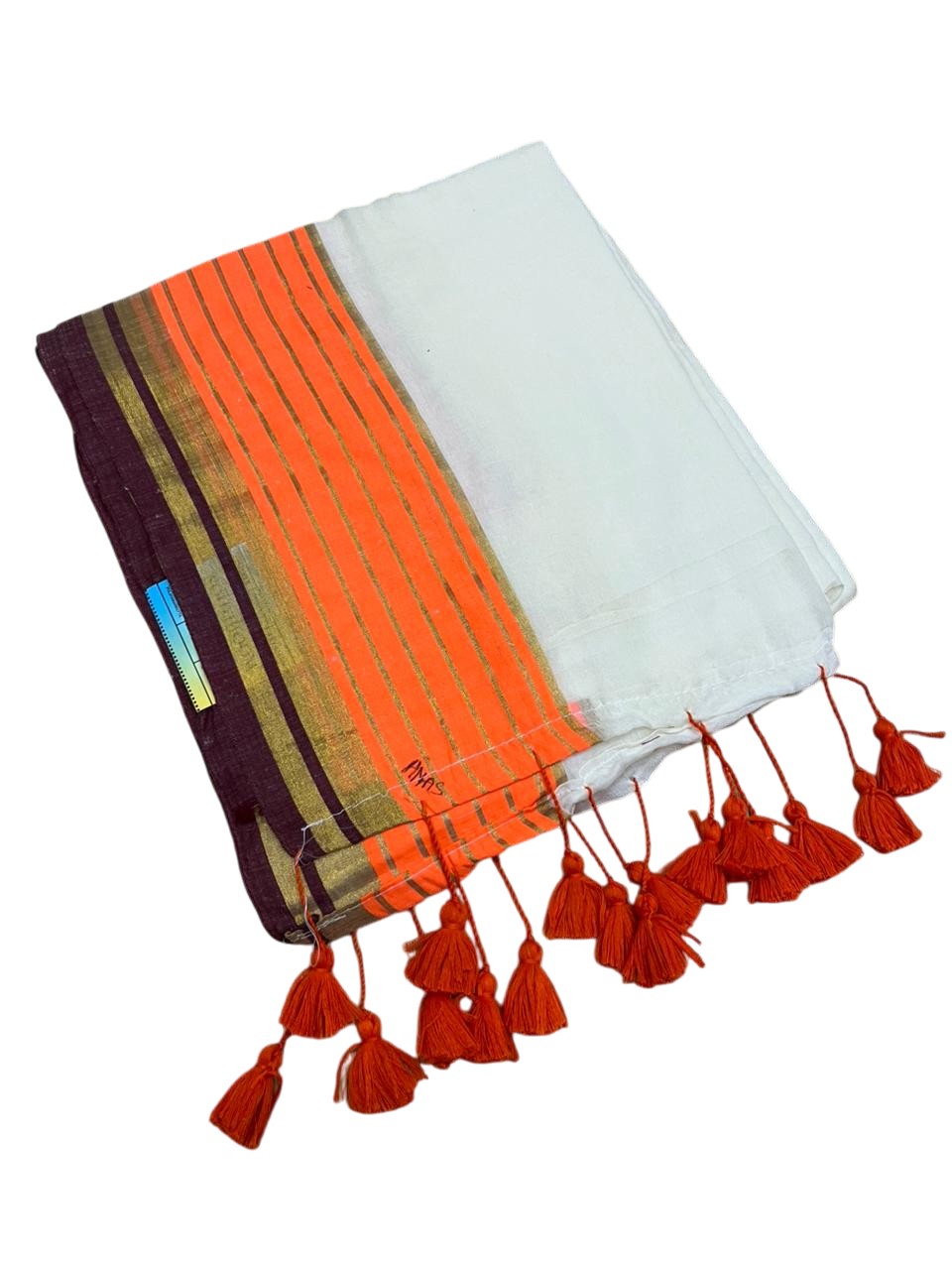 Southloom Mul Cotton 120 x 120 Soft Fabric Saree SL215