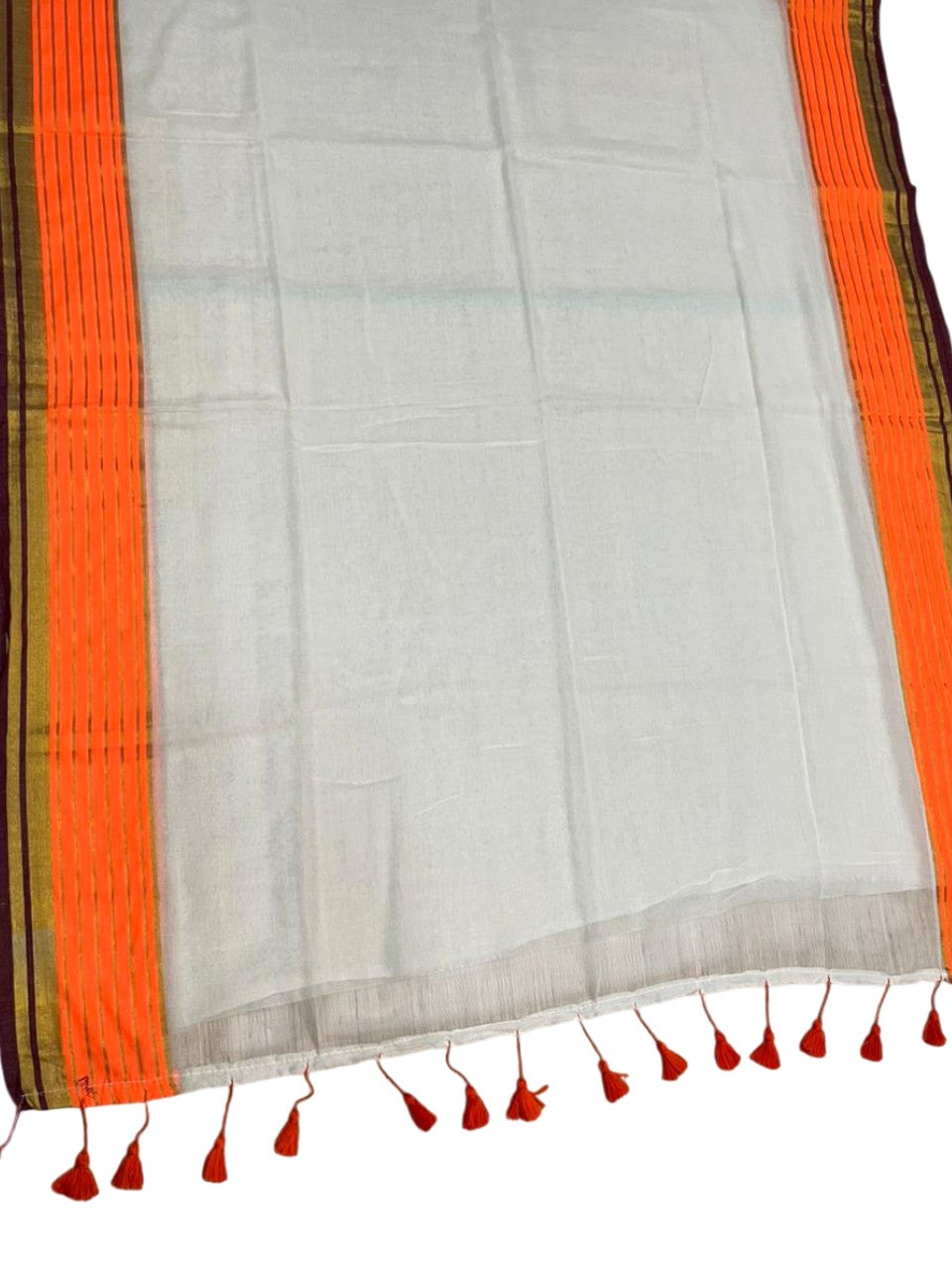 Southloom Mul Cotton 120 x 120 Soft Fabric Saree SL215