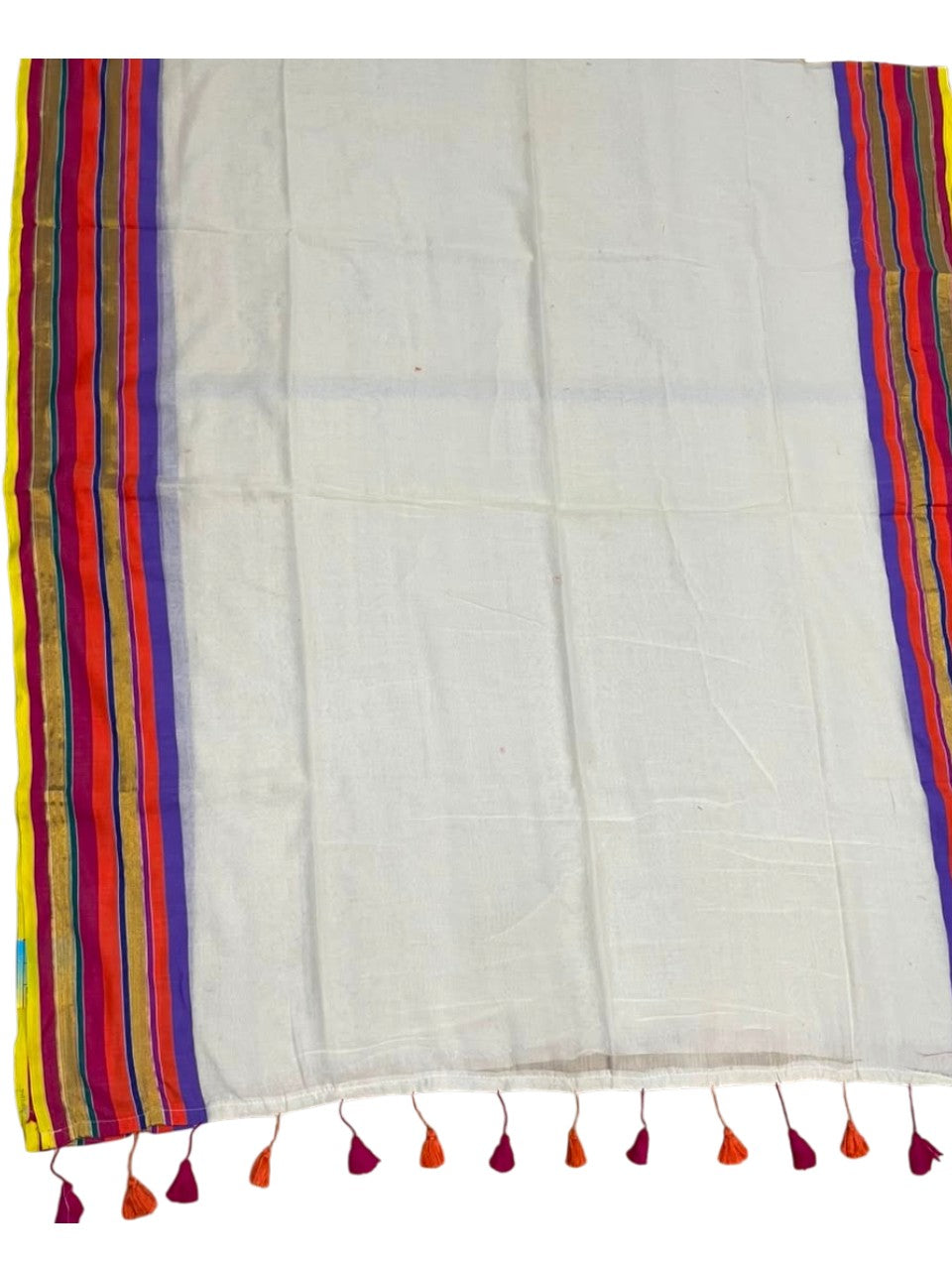 Southloom Mul Cotton 120 x 120 Soft Fabric Saree SL215