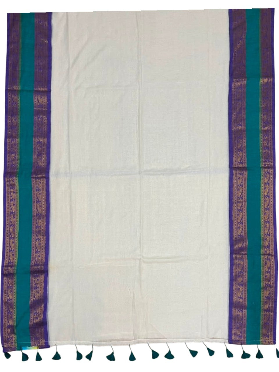 Southloom Mul Cotton 120 x 120 Soft Fabric Saree SL215