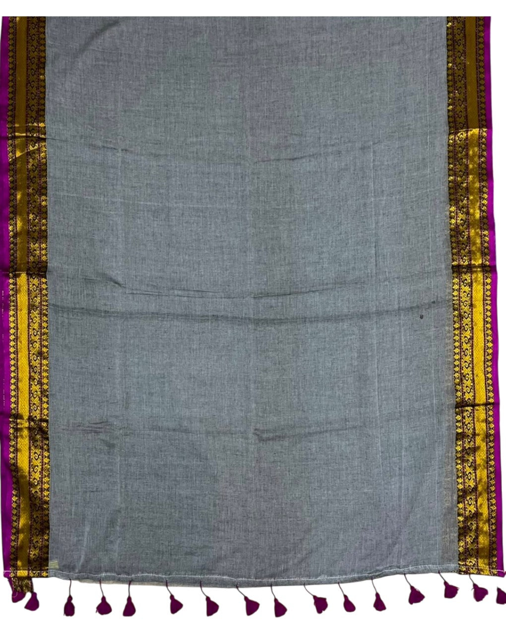Southloom Mul Cotton 120 x 120 Soft Fabric Saree SL215
