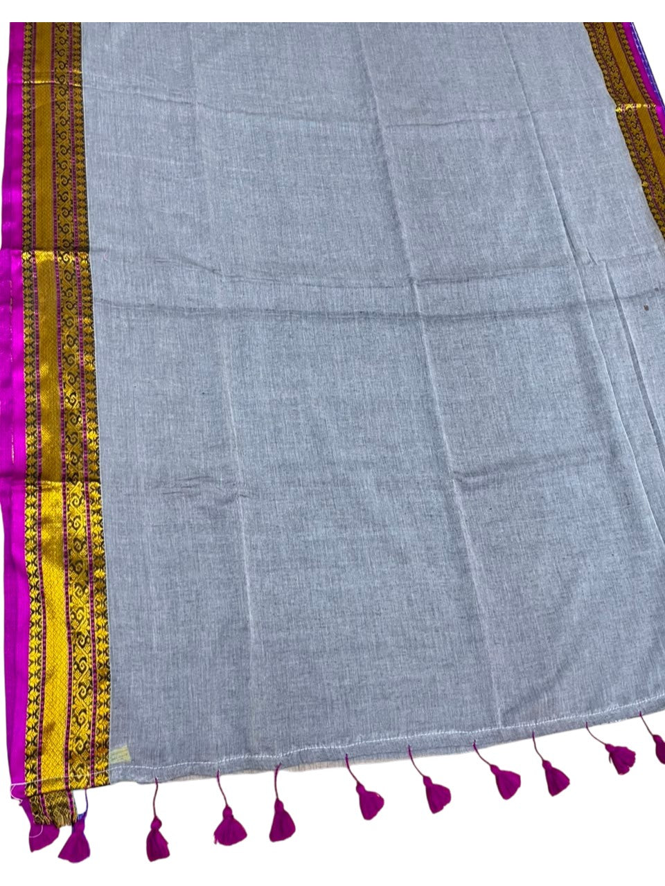 Southloom Mul Cotton 120 x 120 Soft Fabric Saree SL215