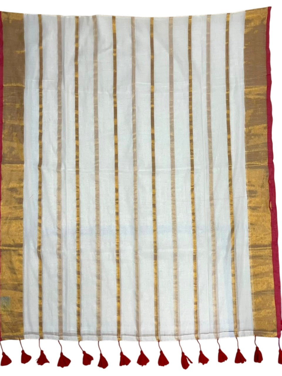 Southloom Mul Cotton 120 x 120 Soft Fabric Saree SL215
