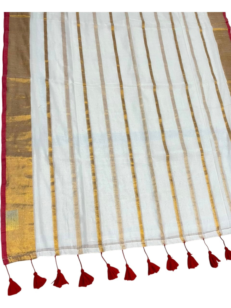 Southloom Mul Cotton 120 x 120 Soft Fabric Saree SL215
