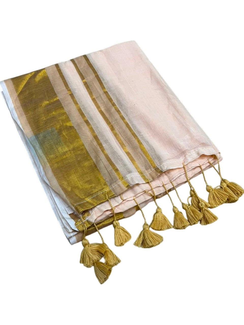Southloom Mul Cotton 120 x 120 Soft Fabric Saree SL215