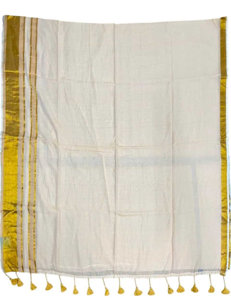 Southloom Mul Cotton 120 x 120 Soft Fabric Saree SL215
