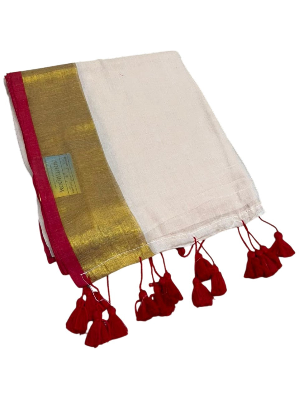Southloom Mul Cotton 120 x 120 Soft Fabric Saree SL215
