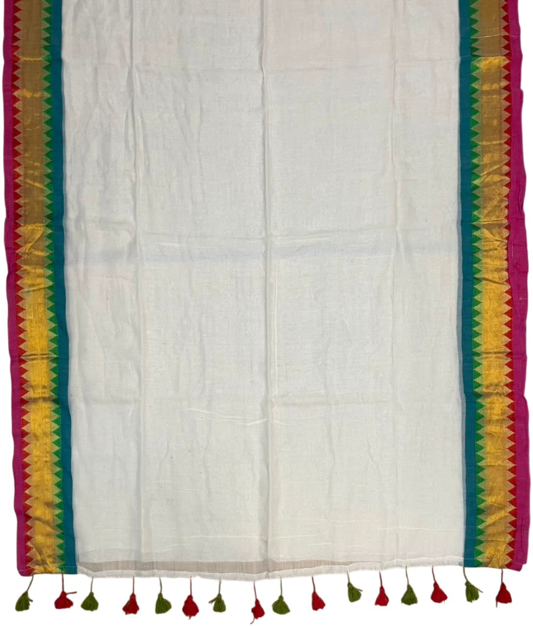 Southloom Mul Cotton 120 x 120 Soft Fabric Saree SL215