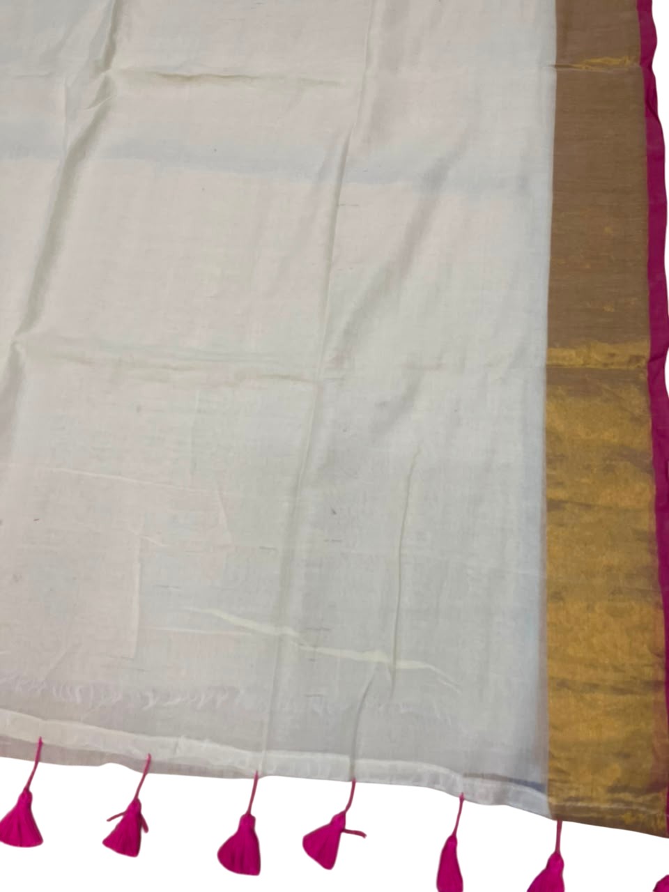 Southloom Mul Cotton 120 x 120 Soft Fabric Saree SL215