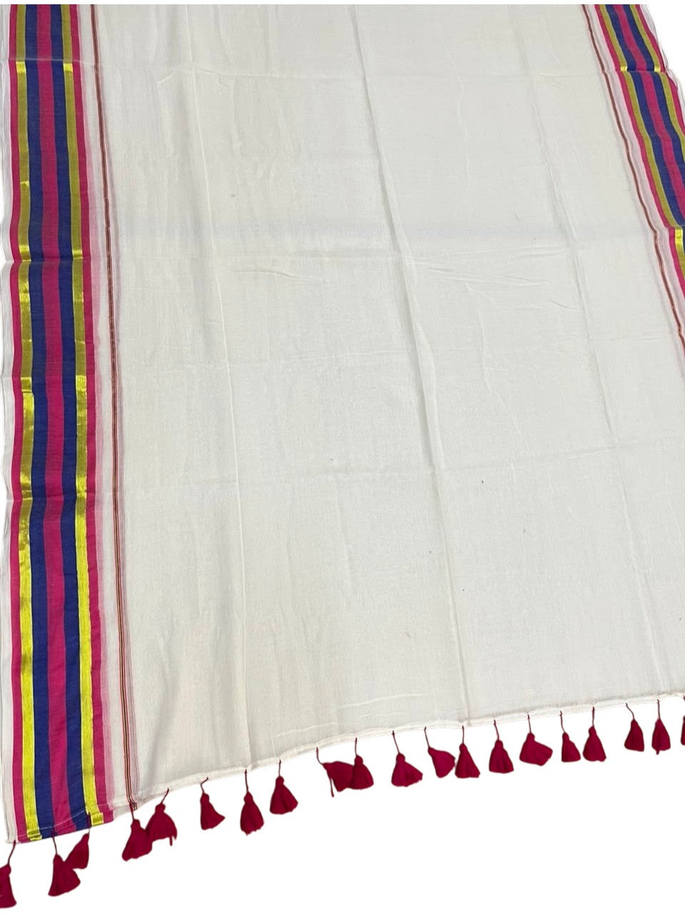 Southloom Mul Cotton 120 x 120 Soft Fabric Saree SL215
