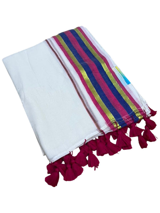 Southloom Mul Cotton 120 x 120 Soft Fabric Saree SL215