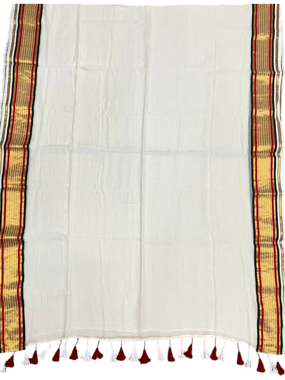 Southloom Mul Cotton 120 x 120 Soft Fabric Saree SL215
