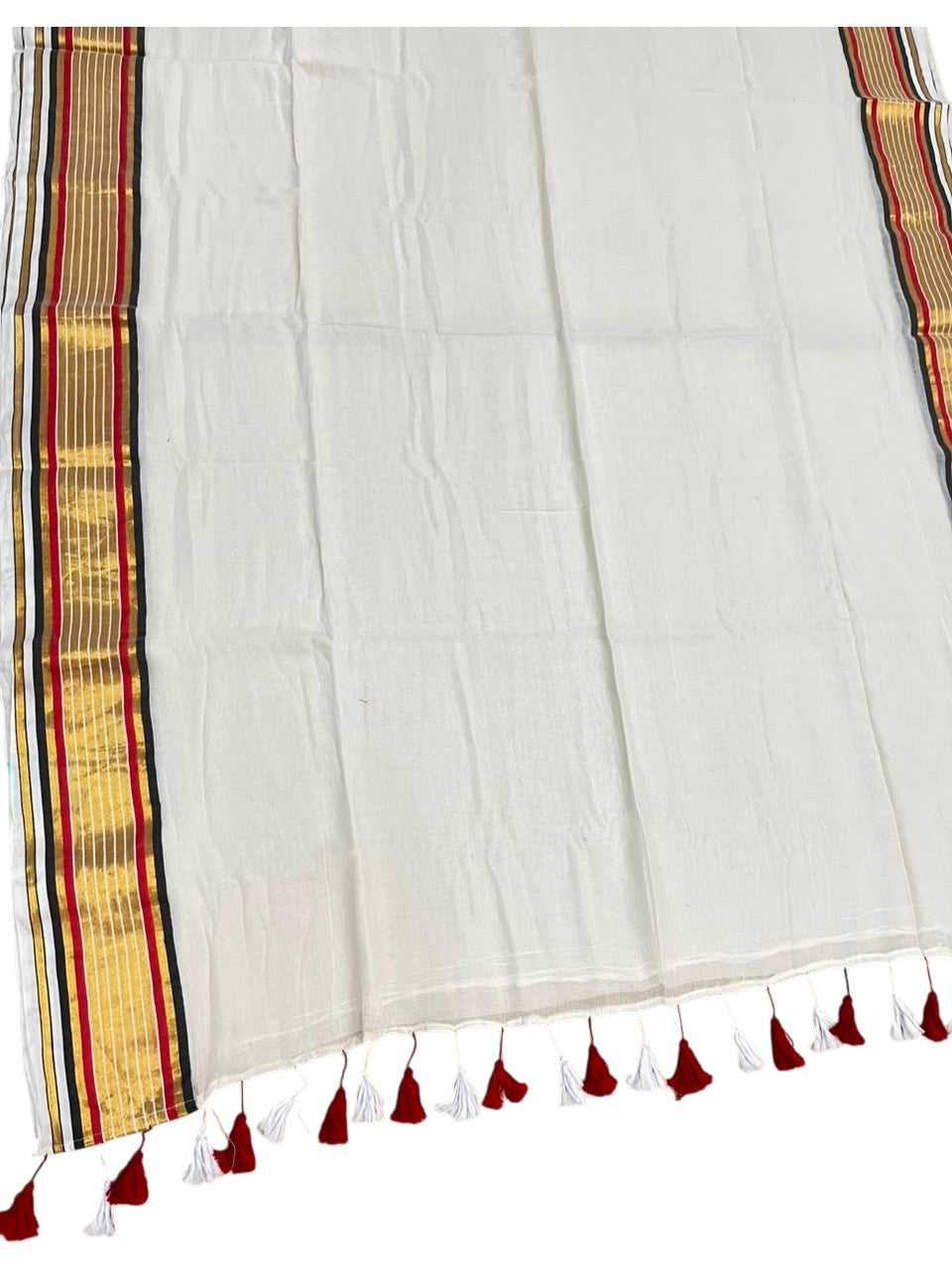 Southloom Mul Cotton 120 x 120 Soft Fabric Saree SL215