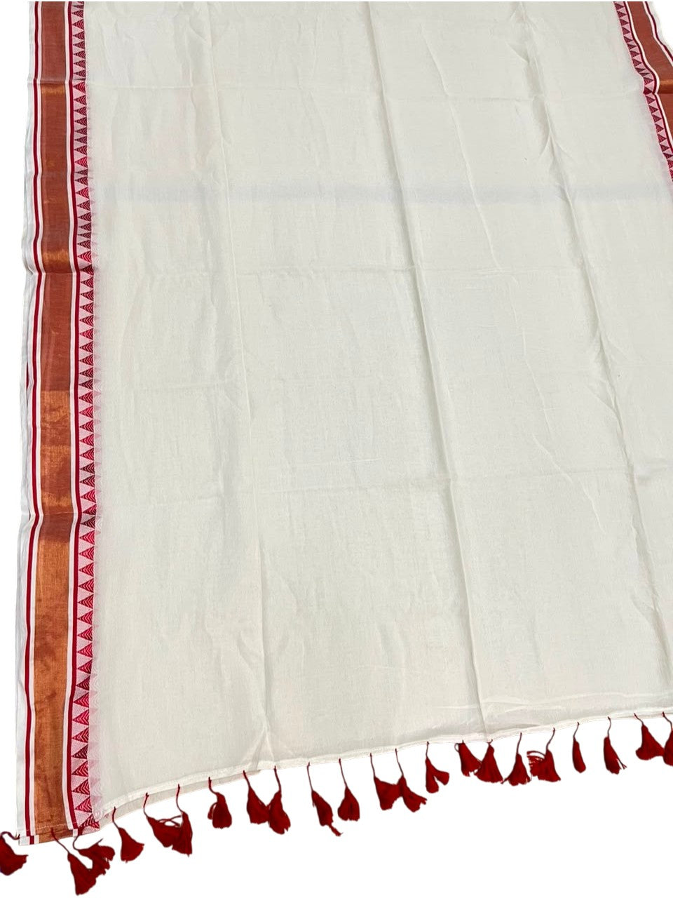 Southloom Mul Cotton 120 x 120 Soft Fabric Saree SL215