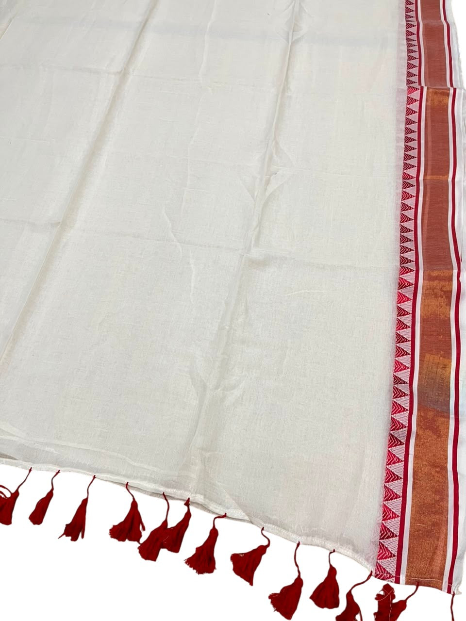 Southloom Mul Cotton 120 x 120 Soft Fabric Saree SL215