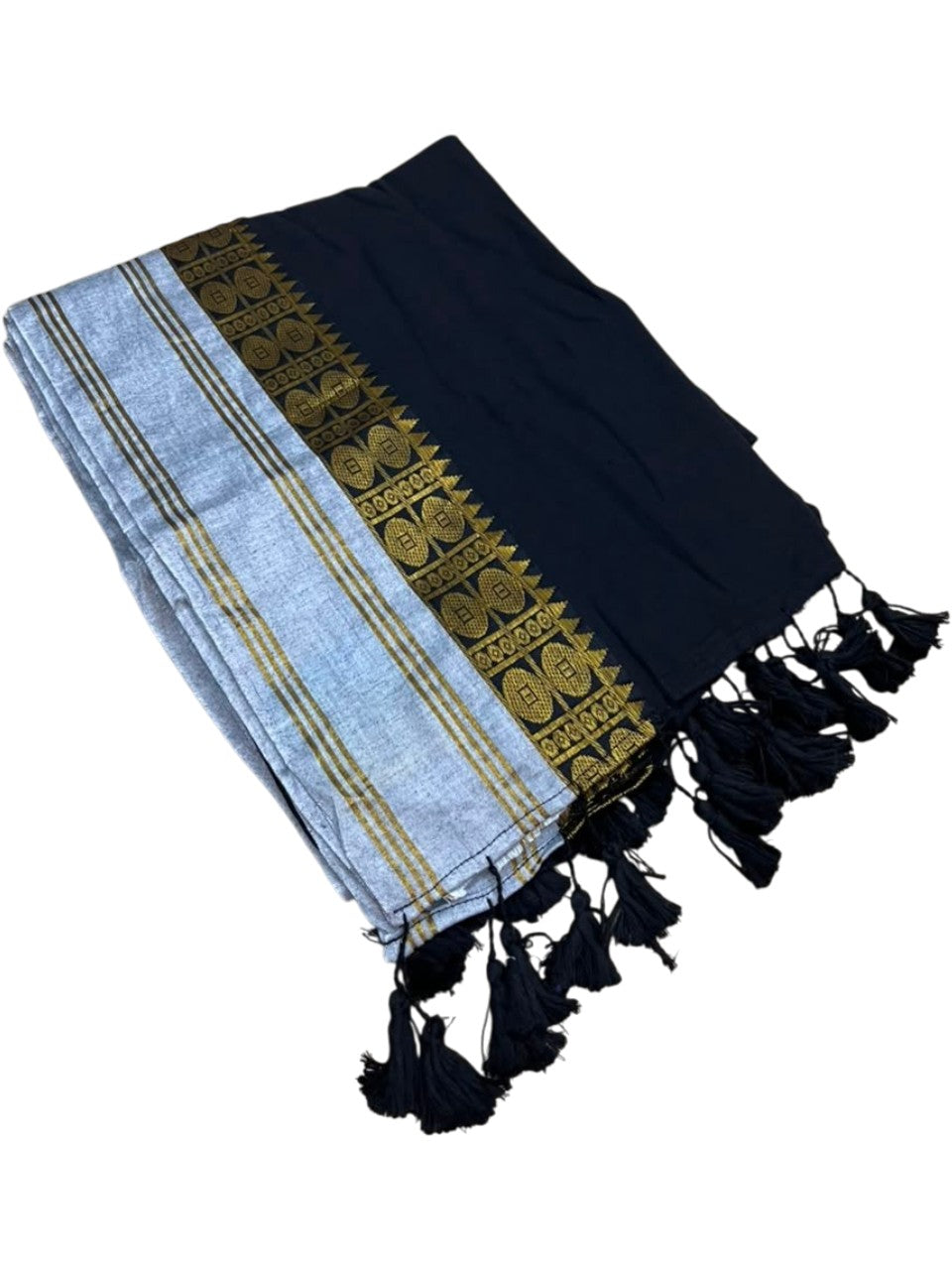 Southloom Mul Cotton 120 x 120 Soft Fabric Saree SL215