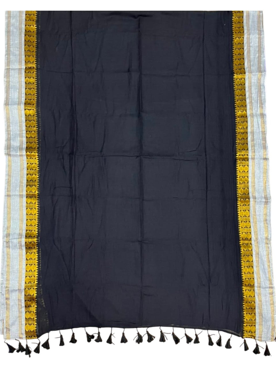 Southloom Mul Cotton 120 x 120 Soft Fabric Saree SL215