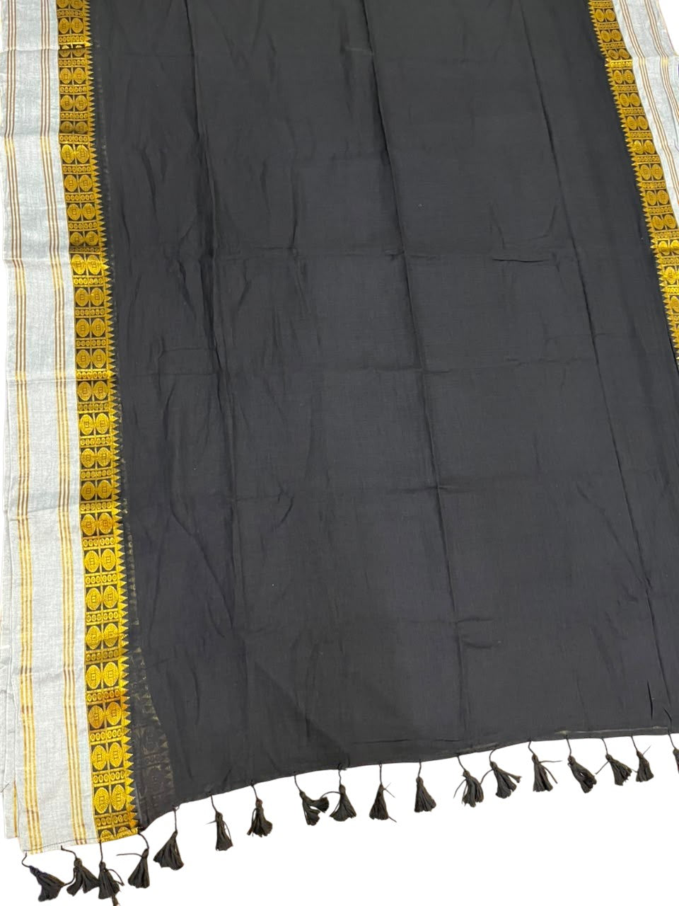 Southloom Mul Cotton 120 x 120 Soft Fabric Saree SL215