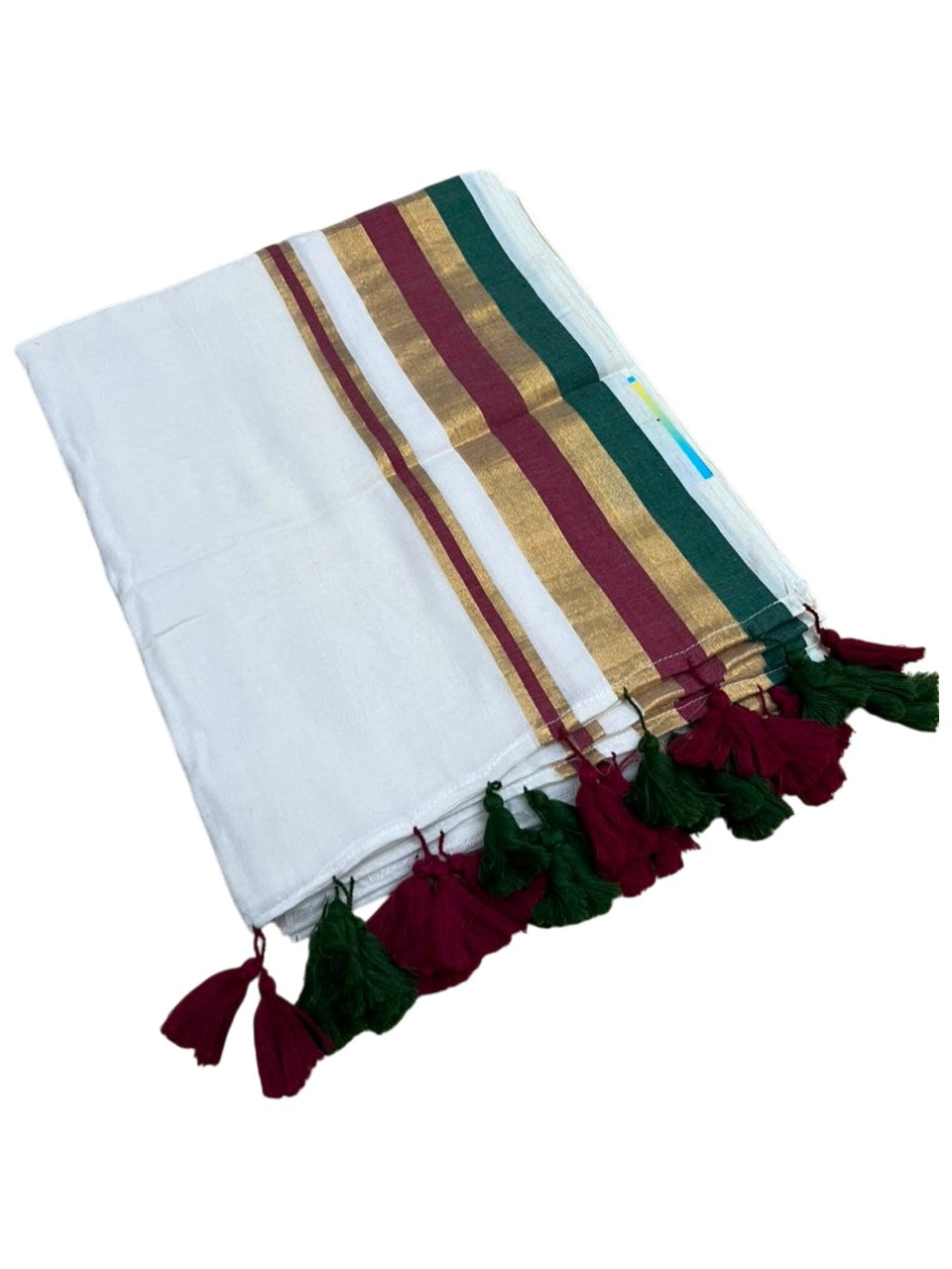 Southloom Mul Cotton 120 x 120 Soft Fabric Saree SL215