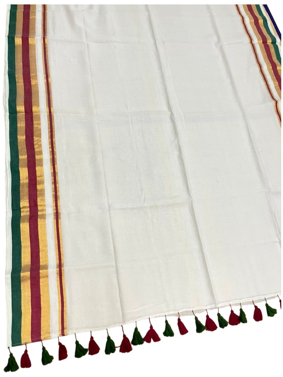 Southloom Mul Cotton 120 x 120 Soft Fabric Saree SL215