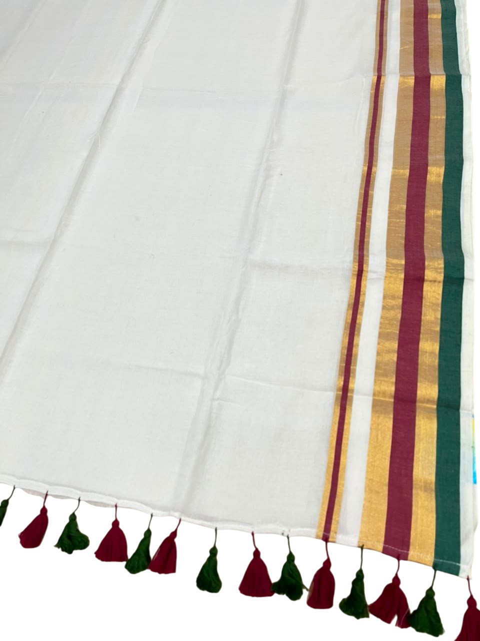 Southloom Mul Cotton 120 x 120 Soft Fabric Saree SL215