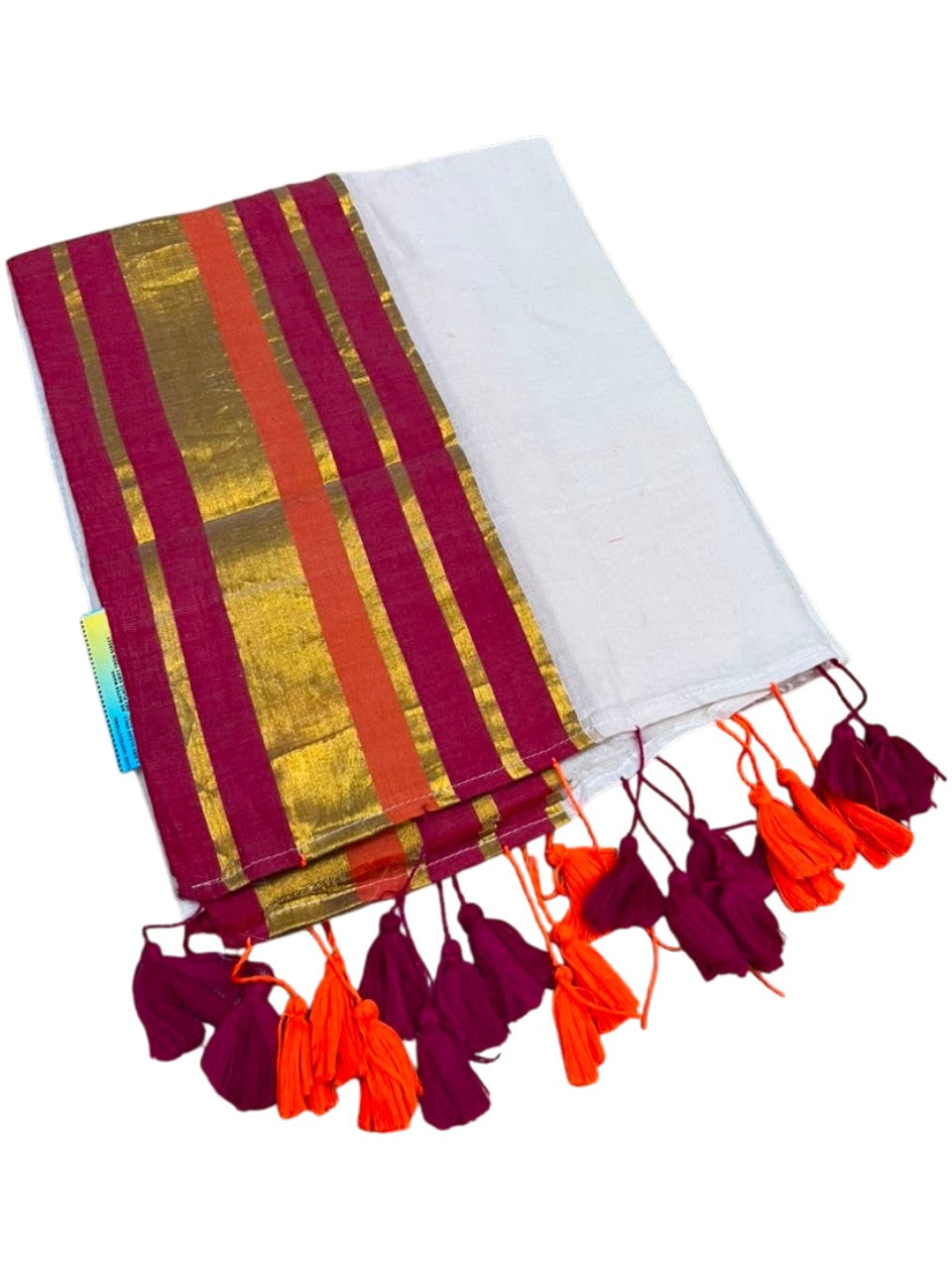 Southloom Mul Cotton 120 x 120 Soft Fabric Saree SL215