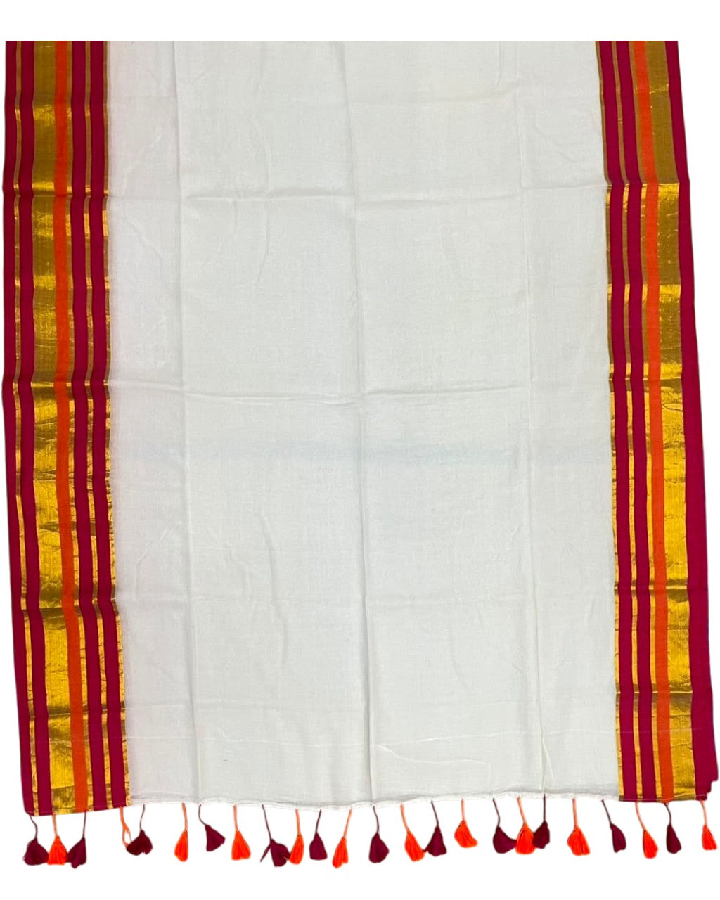 Southloom Mul Cotton 120 x 120 Soft Fabric Saree SL215